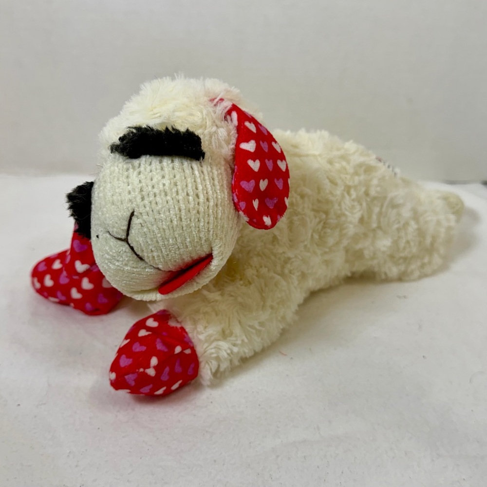 Lamb Chop Sheep Plush White Big Stuffed DreamWorks 2023 Dog Toy Soft Squeaks